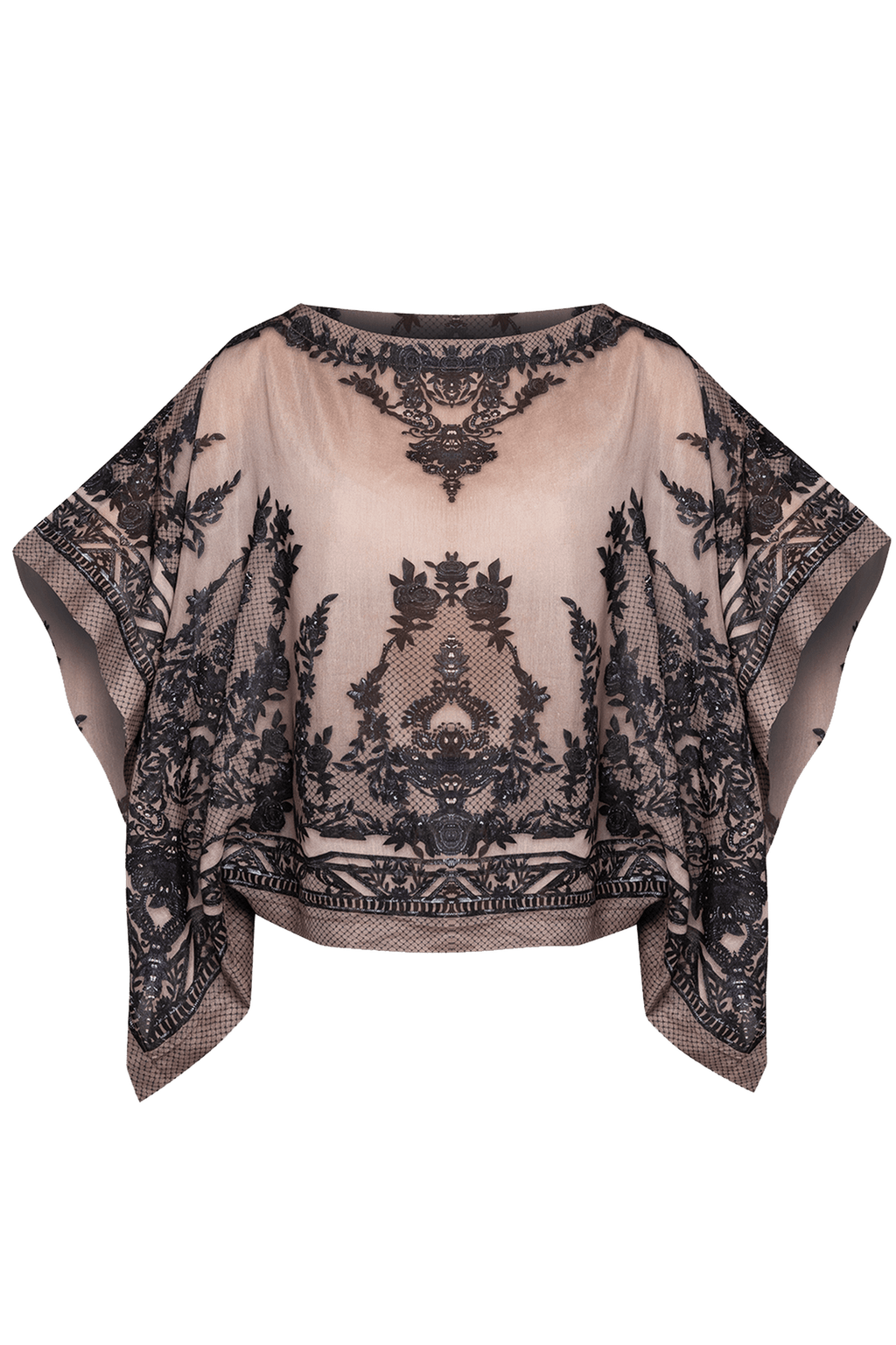 LOOSE BLOUSE – GRAFFITI POWDER JIORO СВОБОДНА БЛУЗА - GRAFFITI POWDER JIORO