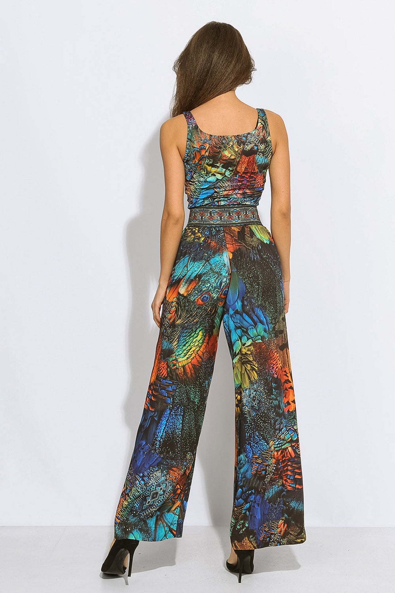 LOOSE VISCOSE PANTS - AMAZONIA JIORO СВОБОДЕН ПАНТАЛОН ОТ ВИСКОЗА - AMAZONIA JIORO