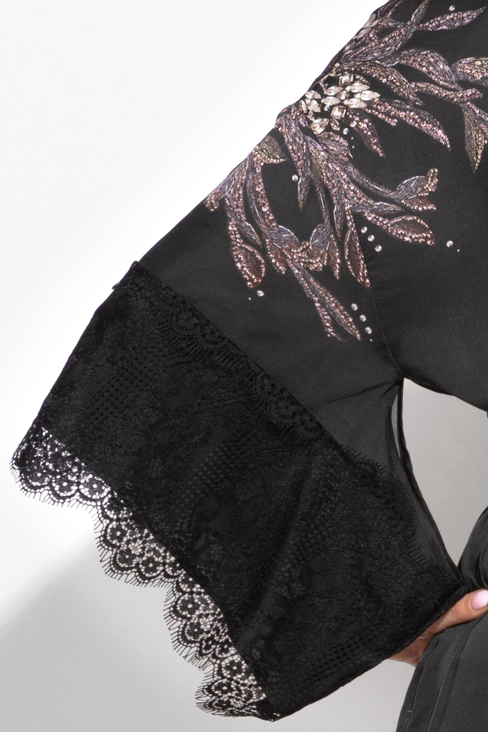 KIMONO EN VISCOSE - POUSSIÈRE D'ÉTOILES