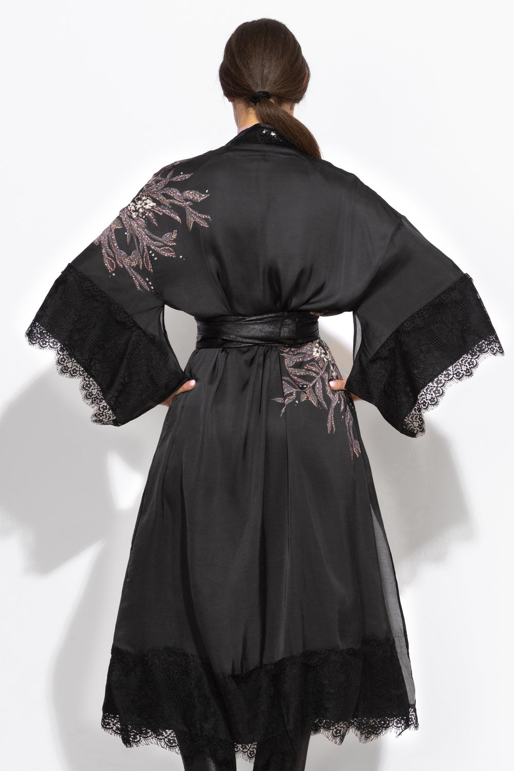 KIMONO EN VISCOSE - POUSSIÈRE D'ÉTOILES