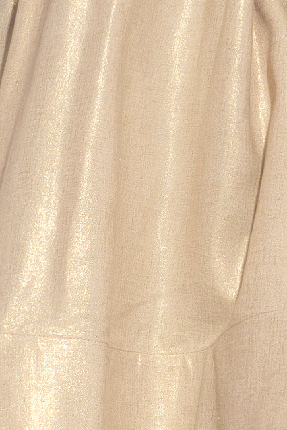 A-LINE CORSET LINEN-VISCOSE DRESS WITH FLORAL DETAILS - ESSENTIALS JIORO РОКЛЯ С КОРСЕТНА ГОРНА ЧАСТ ОТ ЛЕН И ВИСКОЗА В ЗЛАТИСТО - ESSENTIALS JIORO