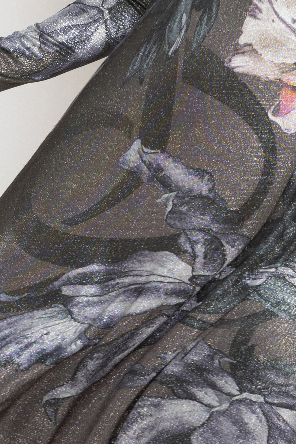 LONG LUREX DRESS - ORCHID ICE JIORO ДЪЛГА РОКЛЯ ОТ ЛУРЕКС - ORCHID ICE JIORO