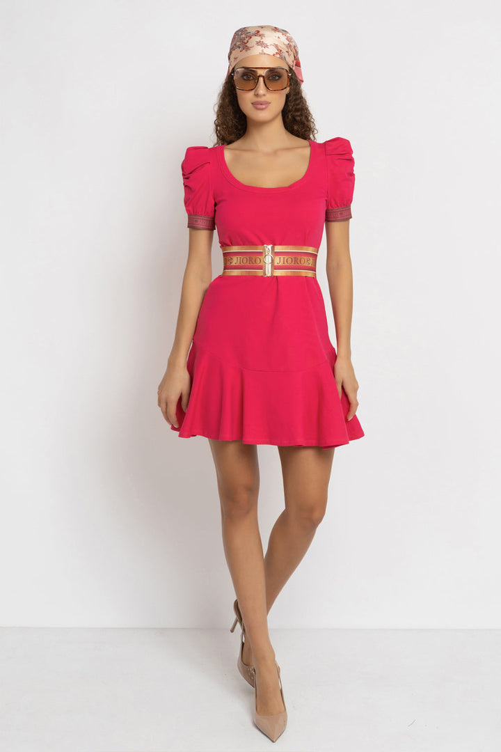 WIDE ELASTIC BELT WITH ZIPPER - PAISLEY POPPY JIORO ШИРОК ЛАСТИЧЕН КОЛАН С ЦИП - PAISLEY POPPY JIORO