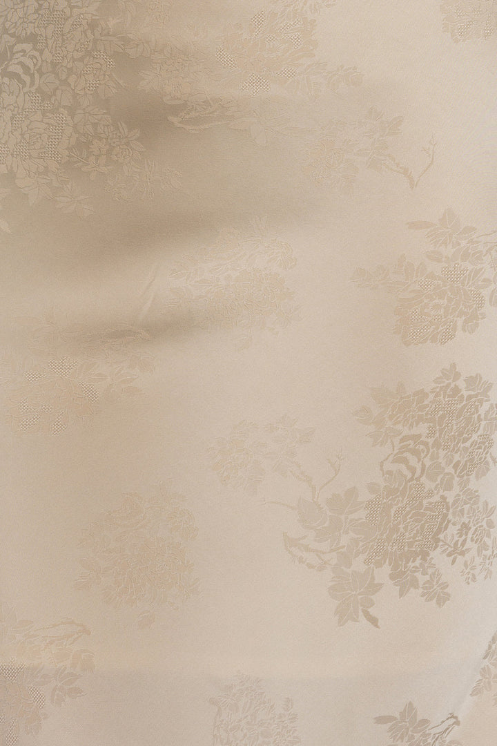 BEIGE SATIN SKIRT - ESSENTIALS