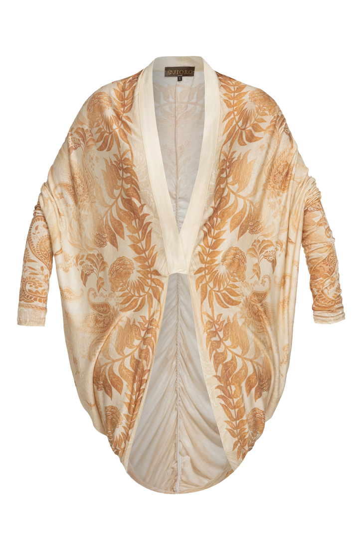 OVERSIZED MODAL CARDIGAN - SUNSET JIORO ОУВЪРСАЙЗ ЖИЛЕТКА ОТ МОДАЛ - SUNSET