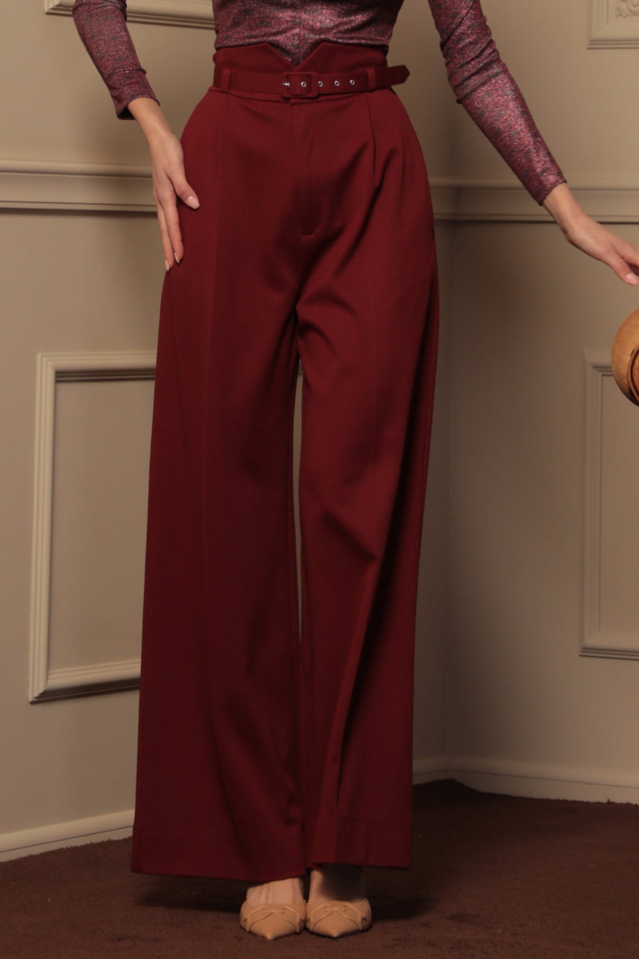 CEINTURE BORDEAUX - ESSENTIELS