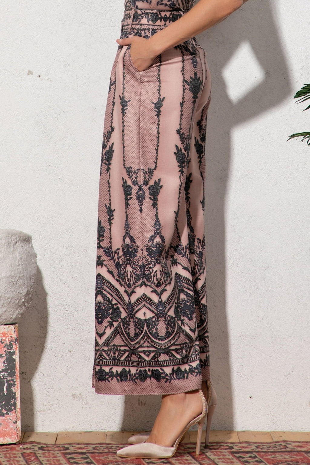 JUPE-PANTALON FENDUE - GRAFFITI POWDER