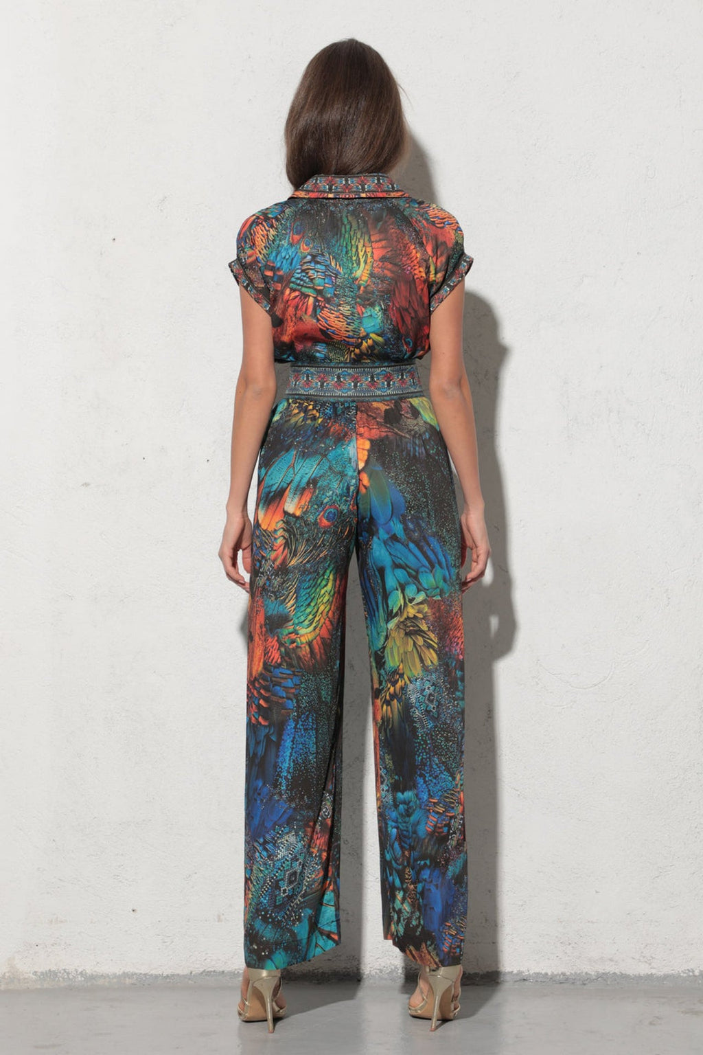 VISCOSE RAGLAN SLEEVE SHIRT - AMAZONIA