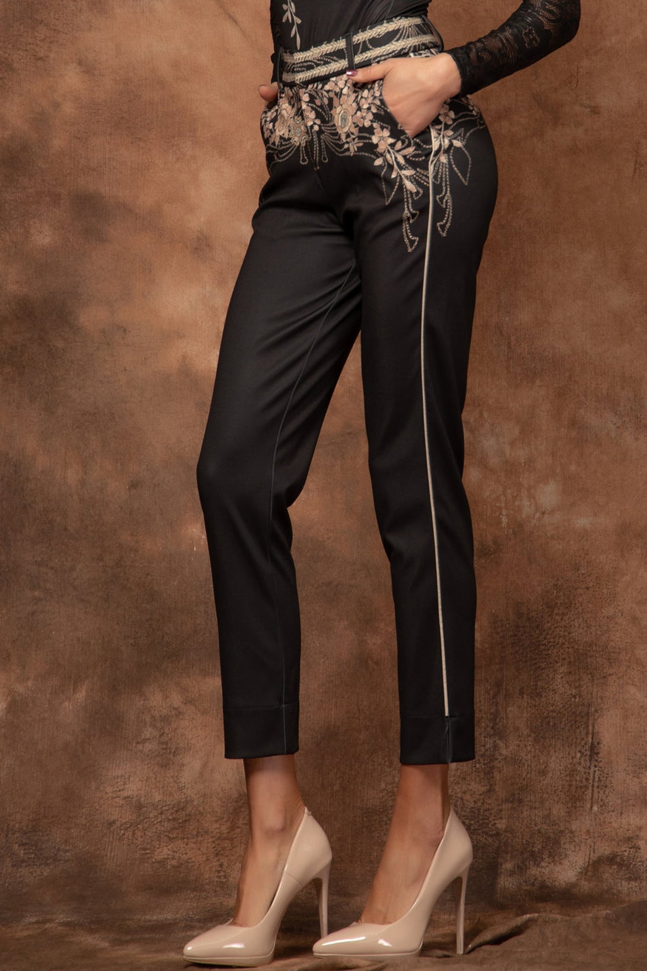 CLASSIC PANTS - GOLDEN ROSES JIORO КЛАСИЧЕСКИ ПАНТАЛОН - GOLDEN ROSES JIORO