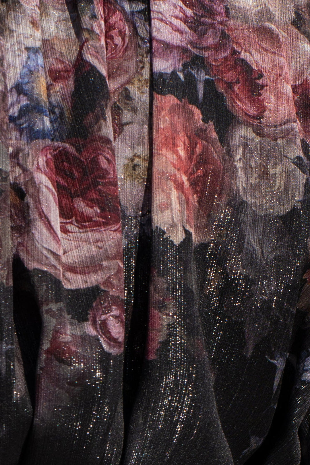 DRESS WITH PUFF SLEEVE - VINTAGE FLOWERS