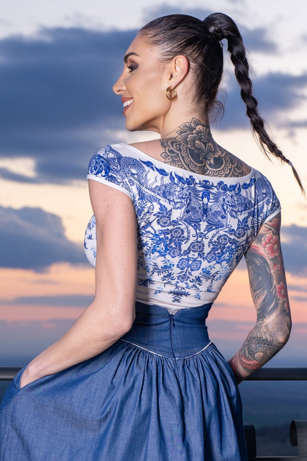 BASIC T-SHIRT - ASIA SKY - Fashion Roots