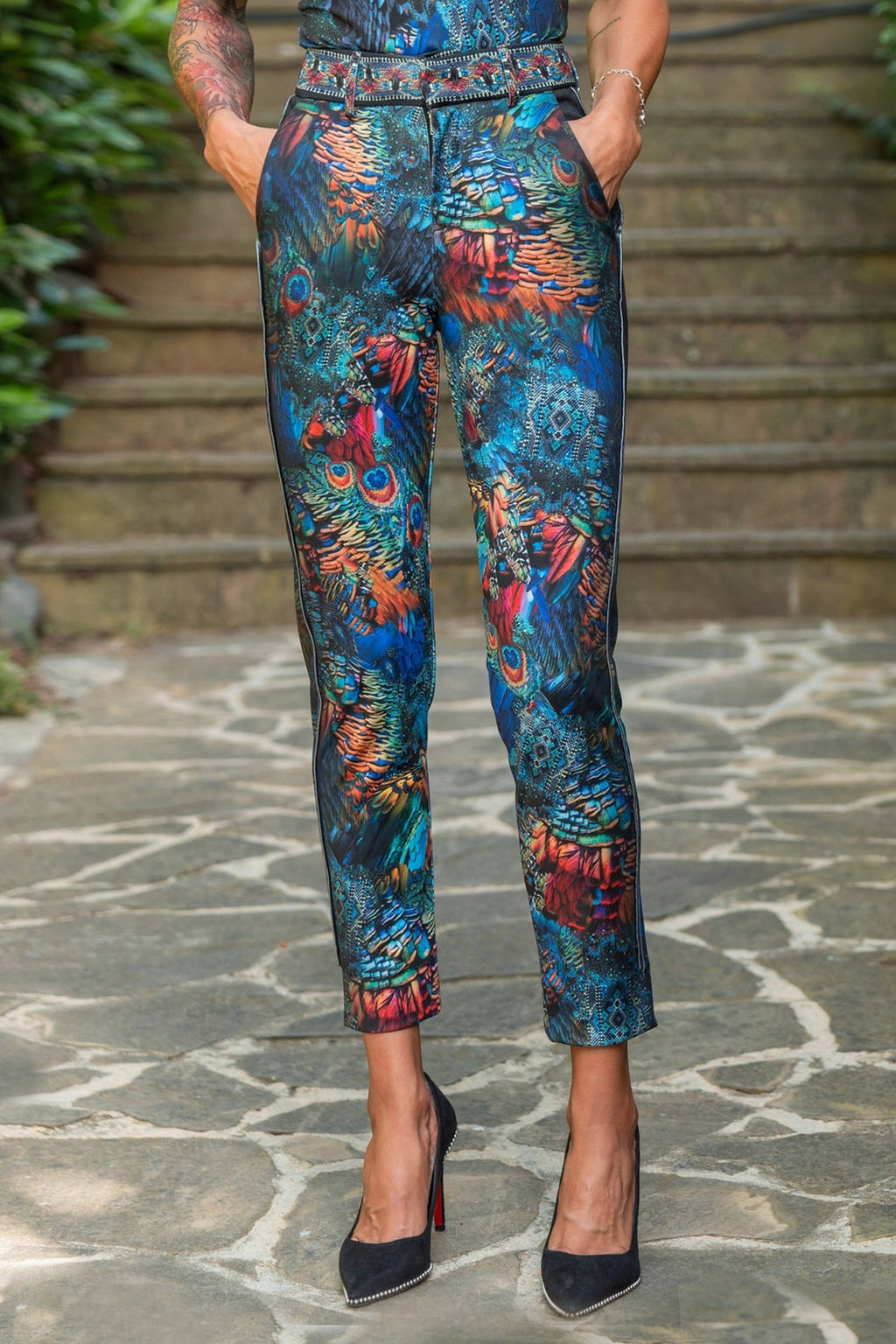 CLASSIC VISCOSE PANTS - AMAZONIA JIORO КЛАСИЧЕСКИ ПАНТАЛОН - AMAZONIA JIORO
