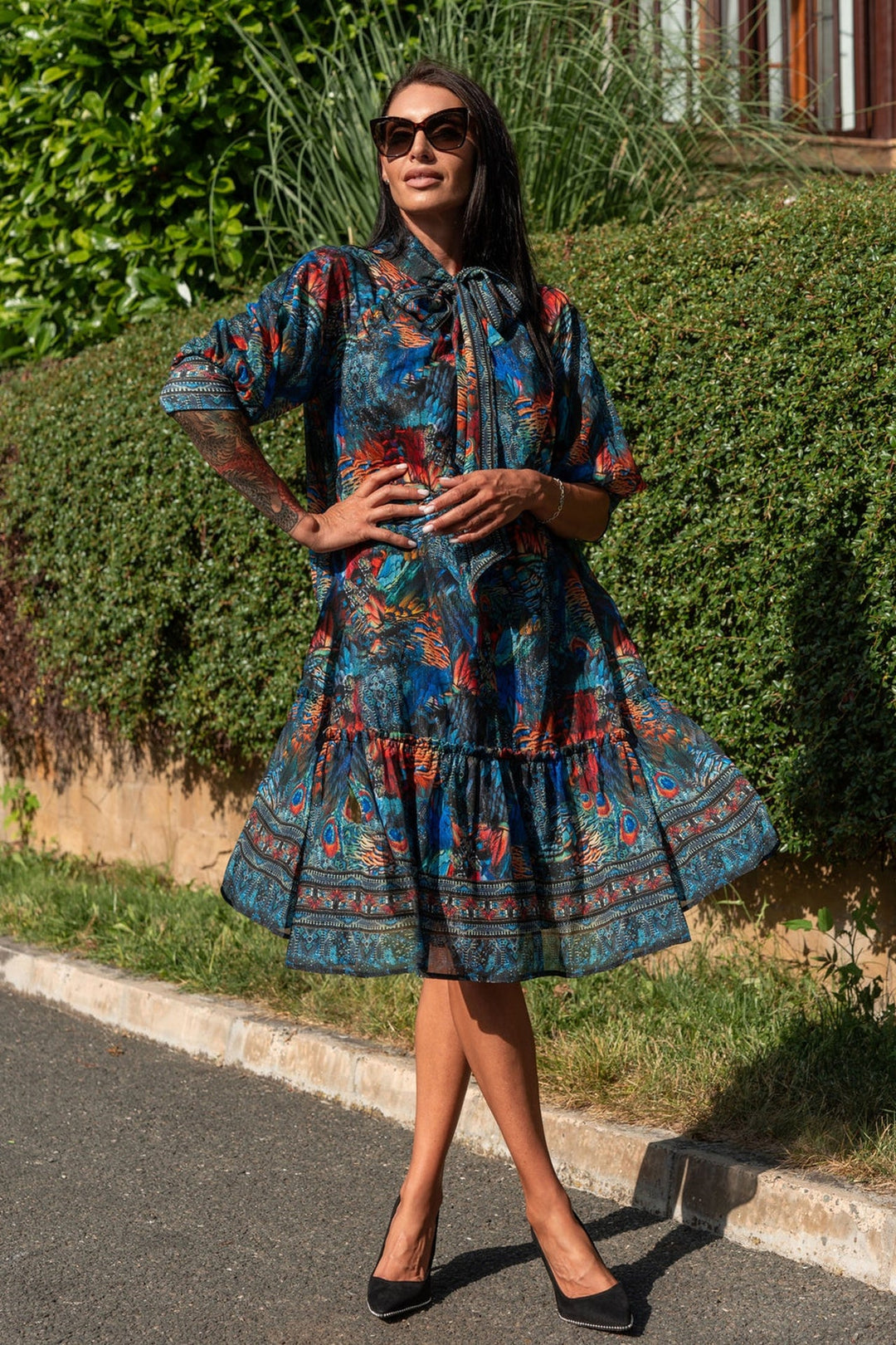 LOOSE-FIT DRESS - AMAZONIA