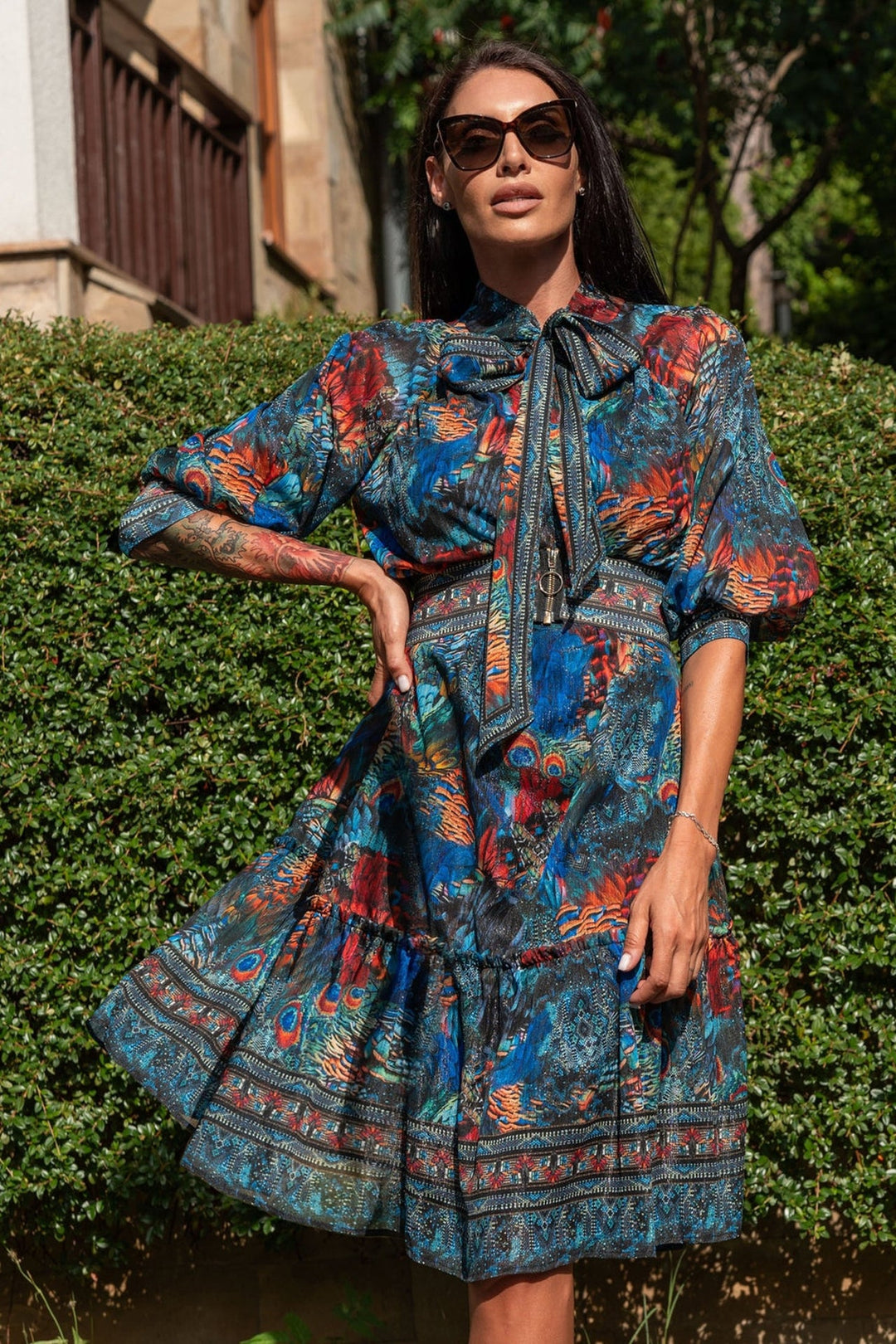 LOOSE-FIT DRESS - AMAZONIA