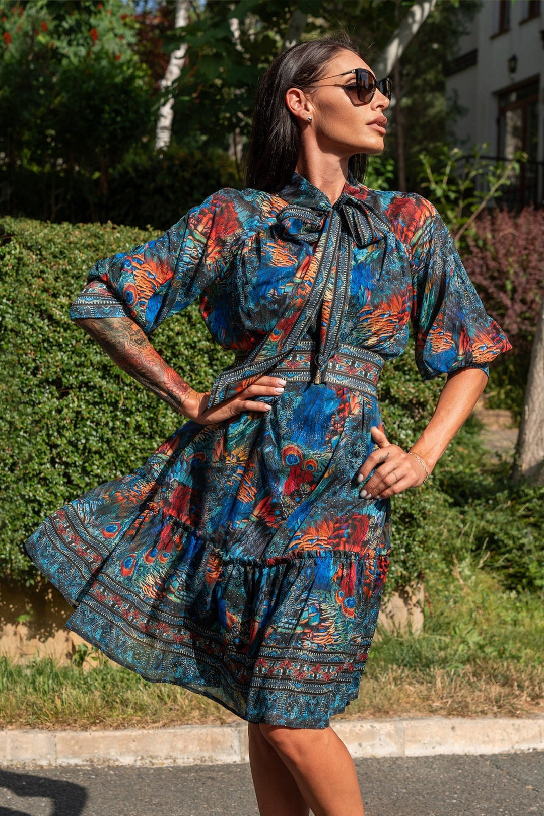 LOOSE-FIT DRESS - AMAZONIA