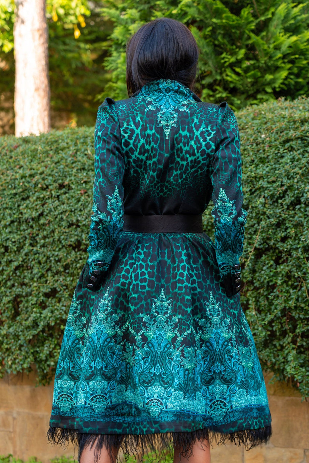 COAT - LEO NEON GREEN - Fashion Roots