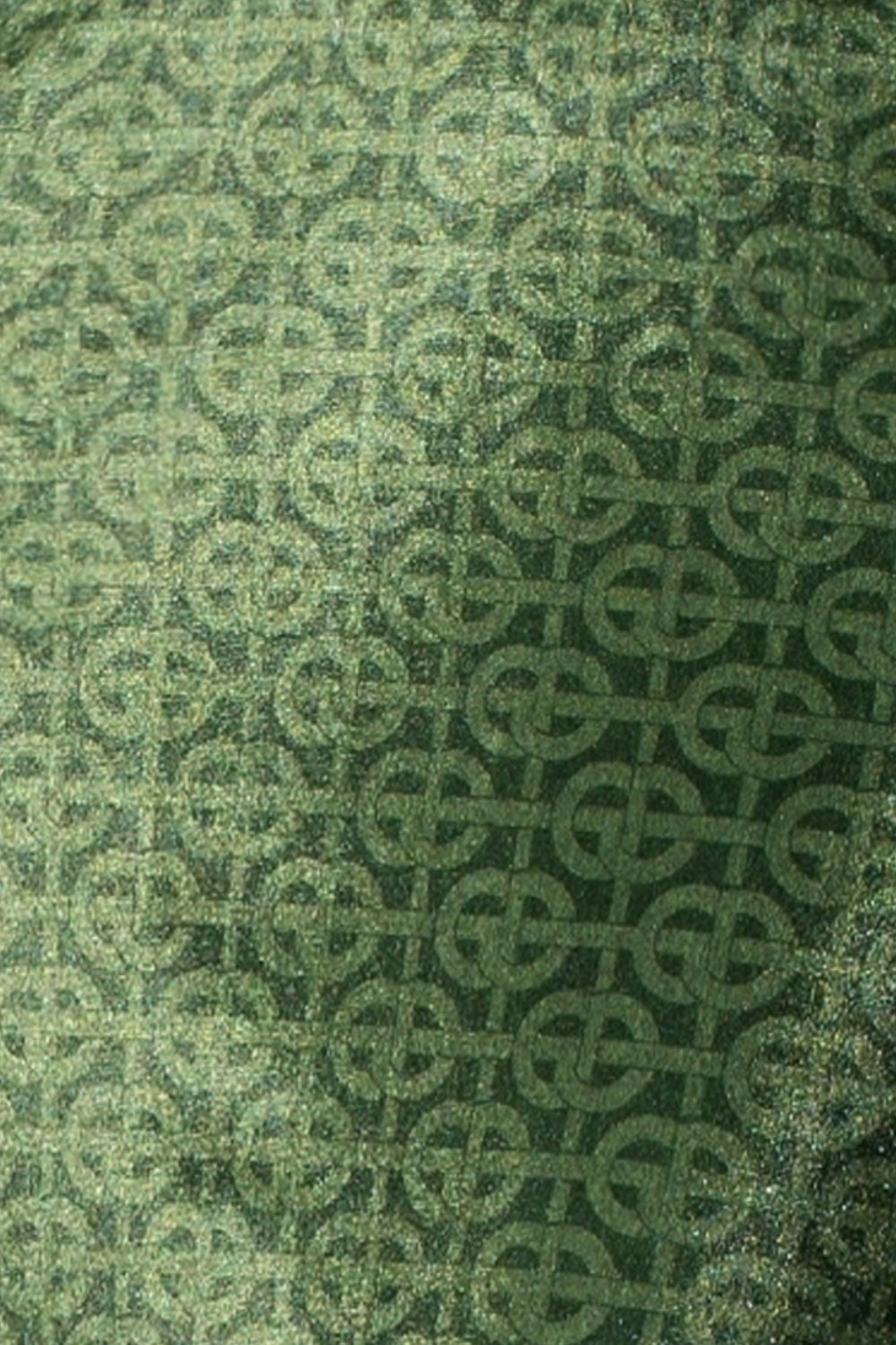 VELVET DRESS WITH PUFF SLEEVES - EMERALD GREEN LOGO