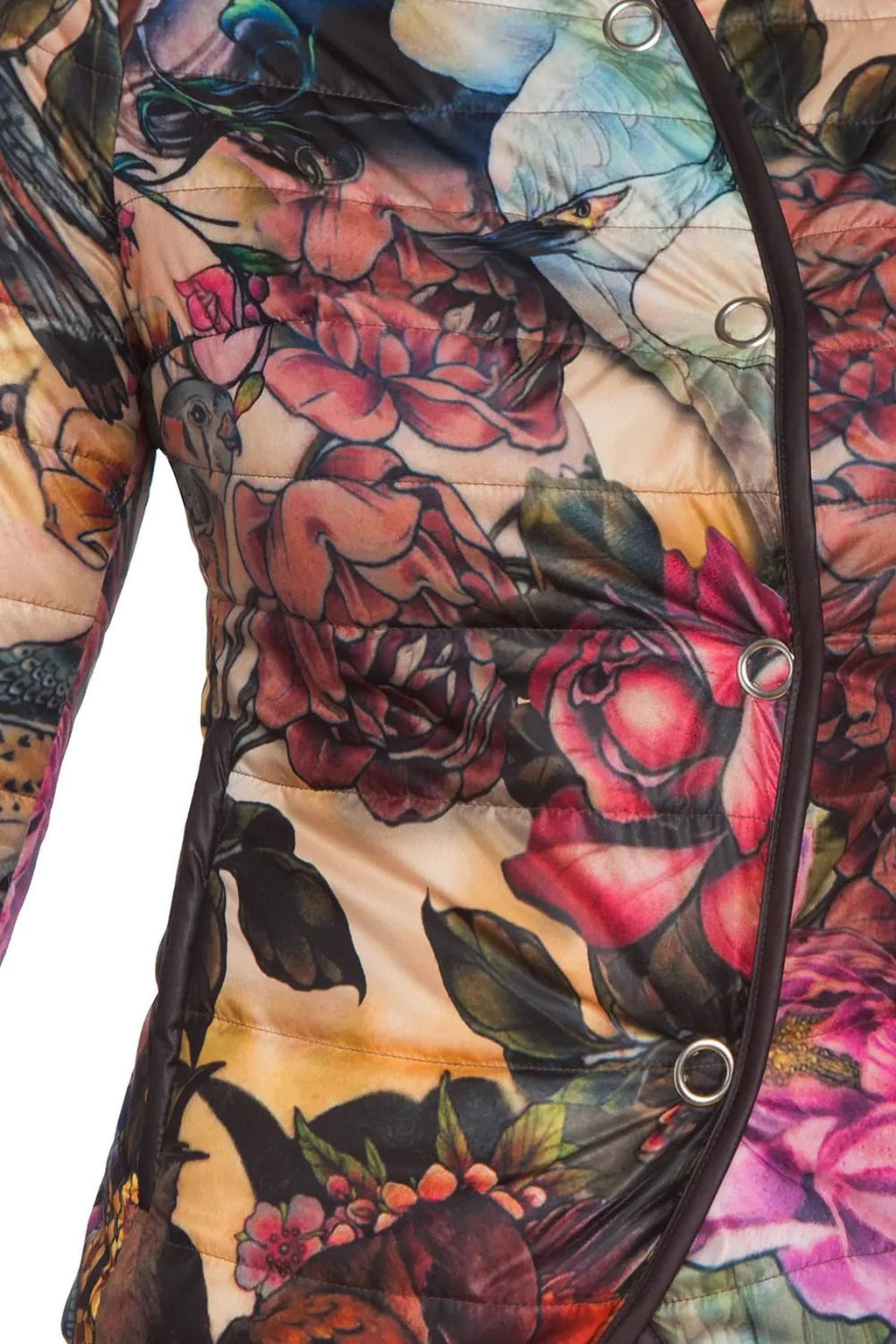 LIGHTLY COATED JACKET WITH QUILTED LINING - TATTOO STAR JIORO  ЯКЕ ОТ ПРОМАЗКА - TATTOO STAR JIORO