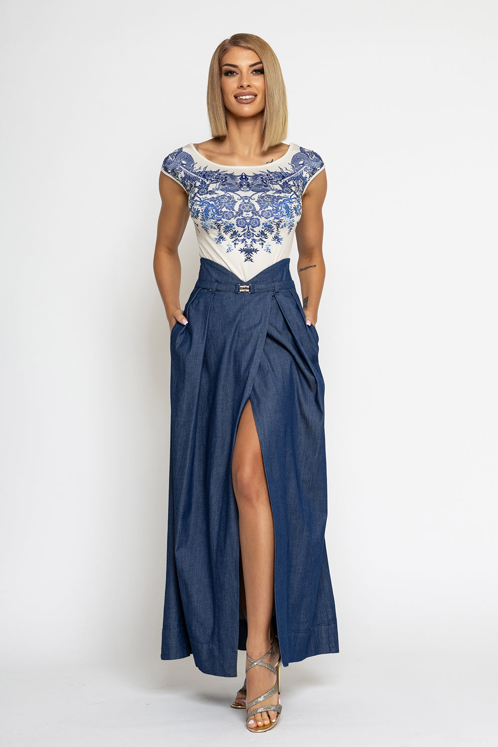 BASIC T-SHIRT - ASIA SKY - Fashion Roots