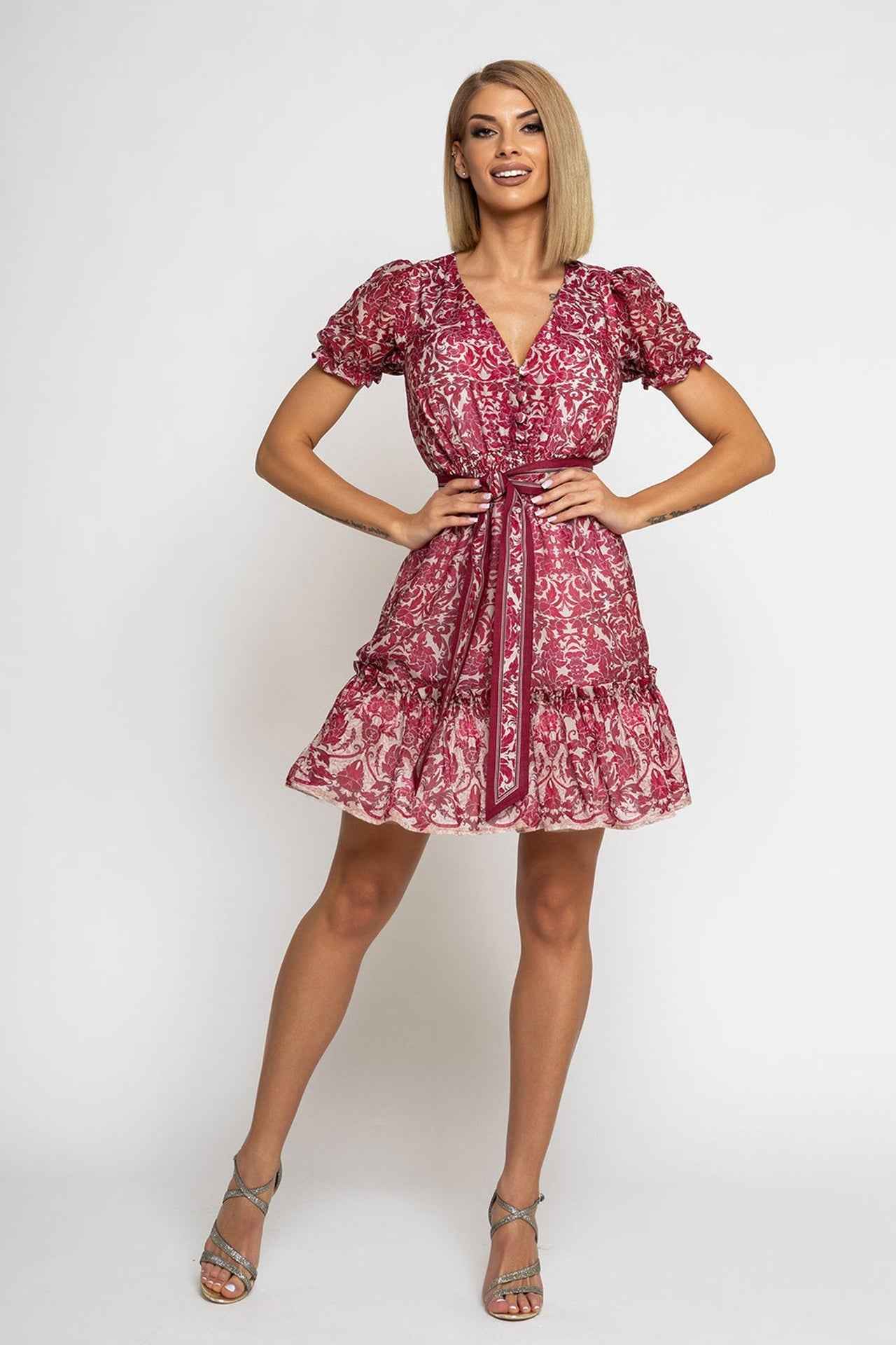 РАЗКРОЕНА РОКЛЯ ОТ ПАМУК КОПРИНА - ASIA BORDEAUX