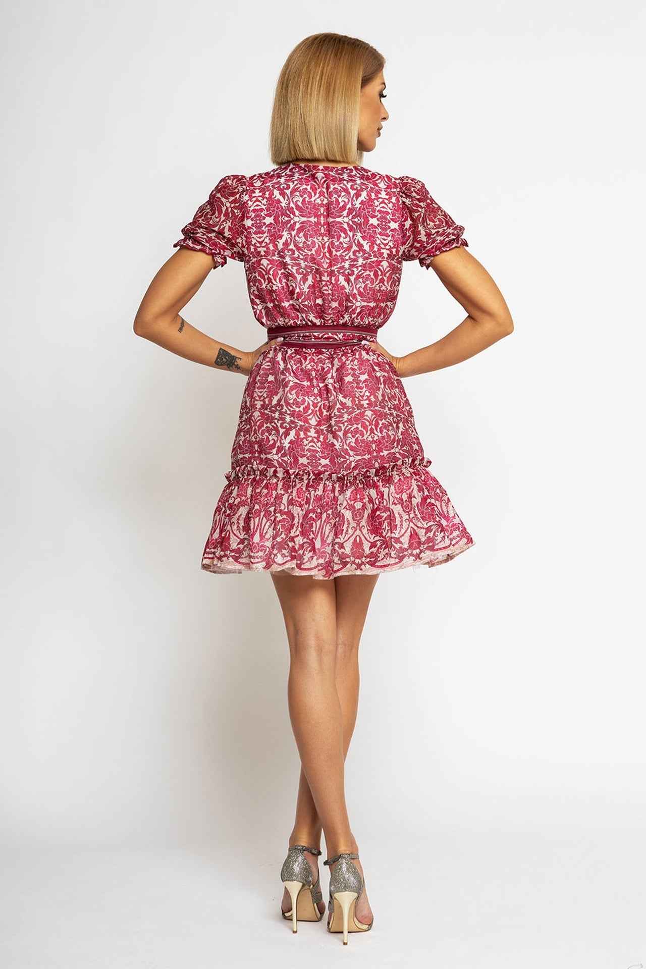 РАЗКРОЕНА РОКЛЯ ОТ ПАМУК КОПРИНА - ASIA BORDEAUX