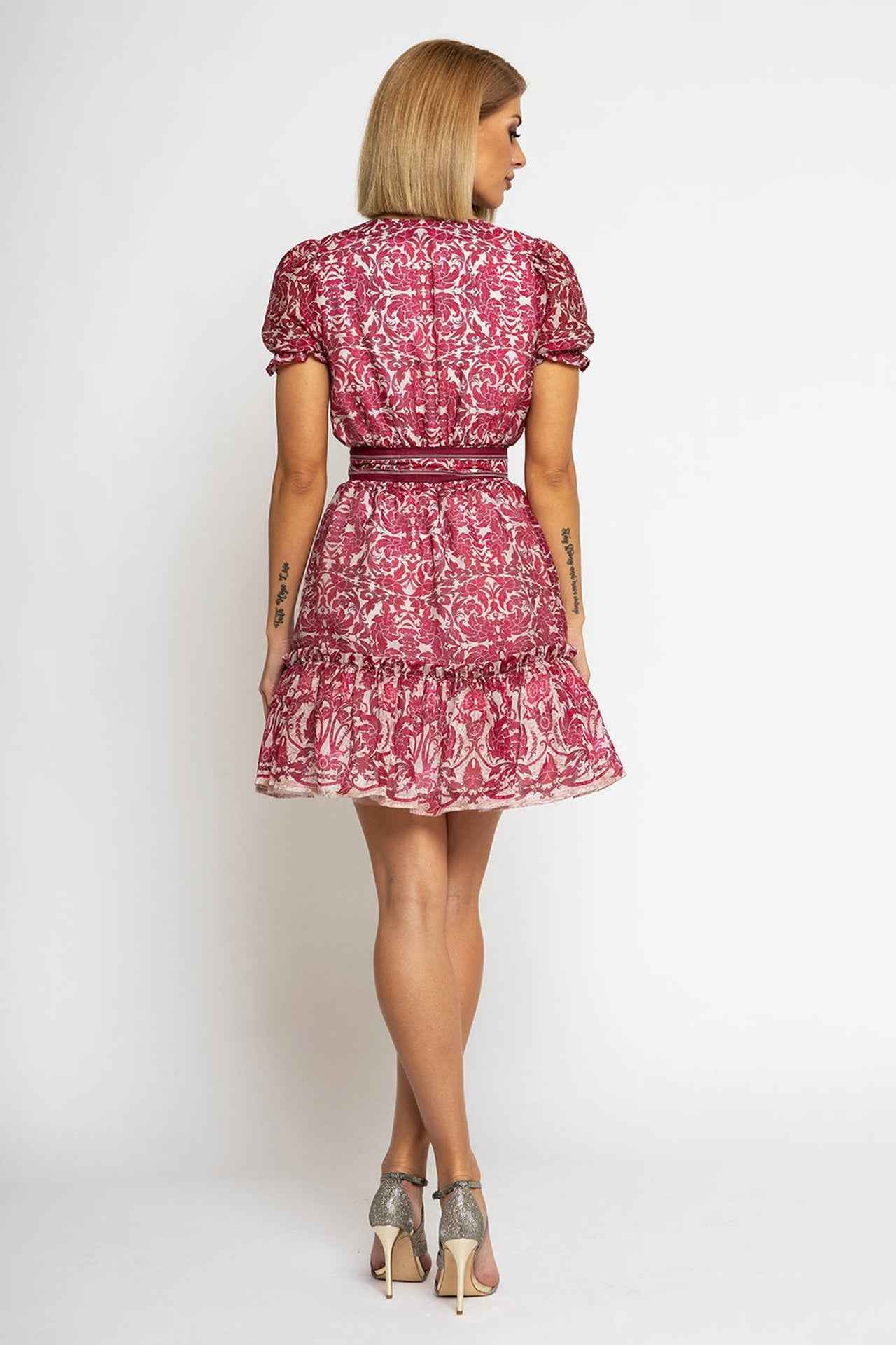 РАЗКРОЕНА РОКЛЯ ОТ ПАМУК КОПРИНА - ASIA BORDEAUX