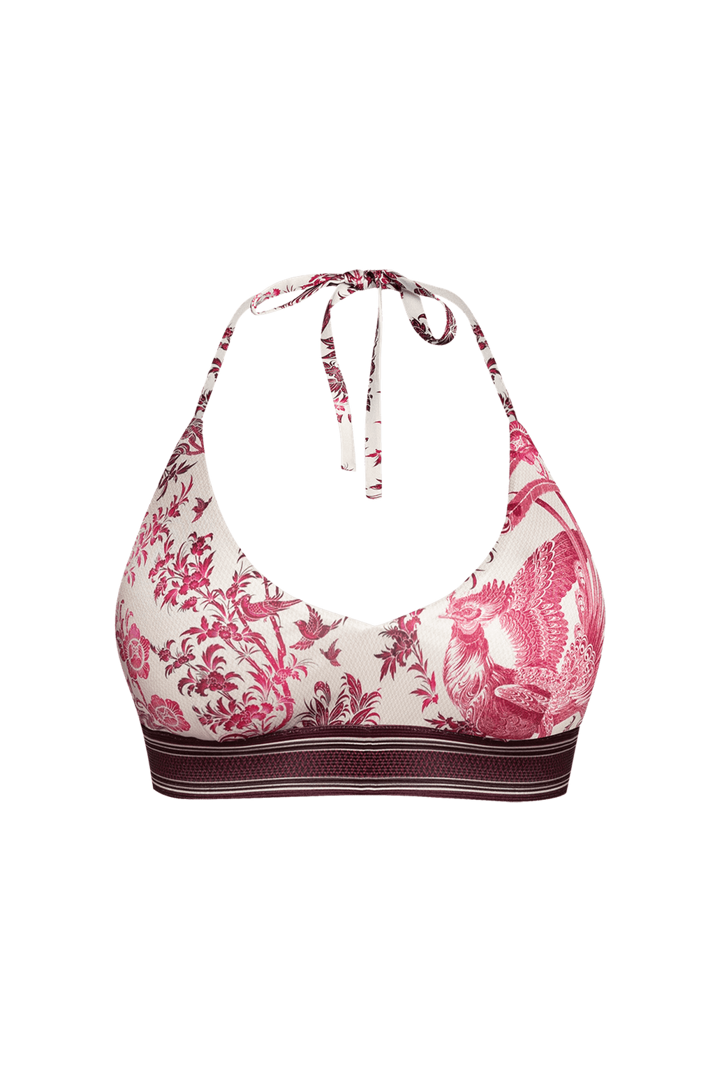 BUSTY SWIMSUIT TOP - ASIA BORDEAUX JIORO ГОРНИЩЕ НА БАНСКИ ТИП БЮСТИЕ - ASIA BORDEAUX JIORO