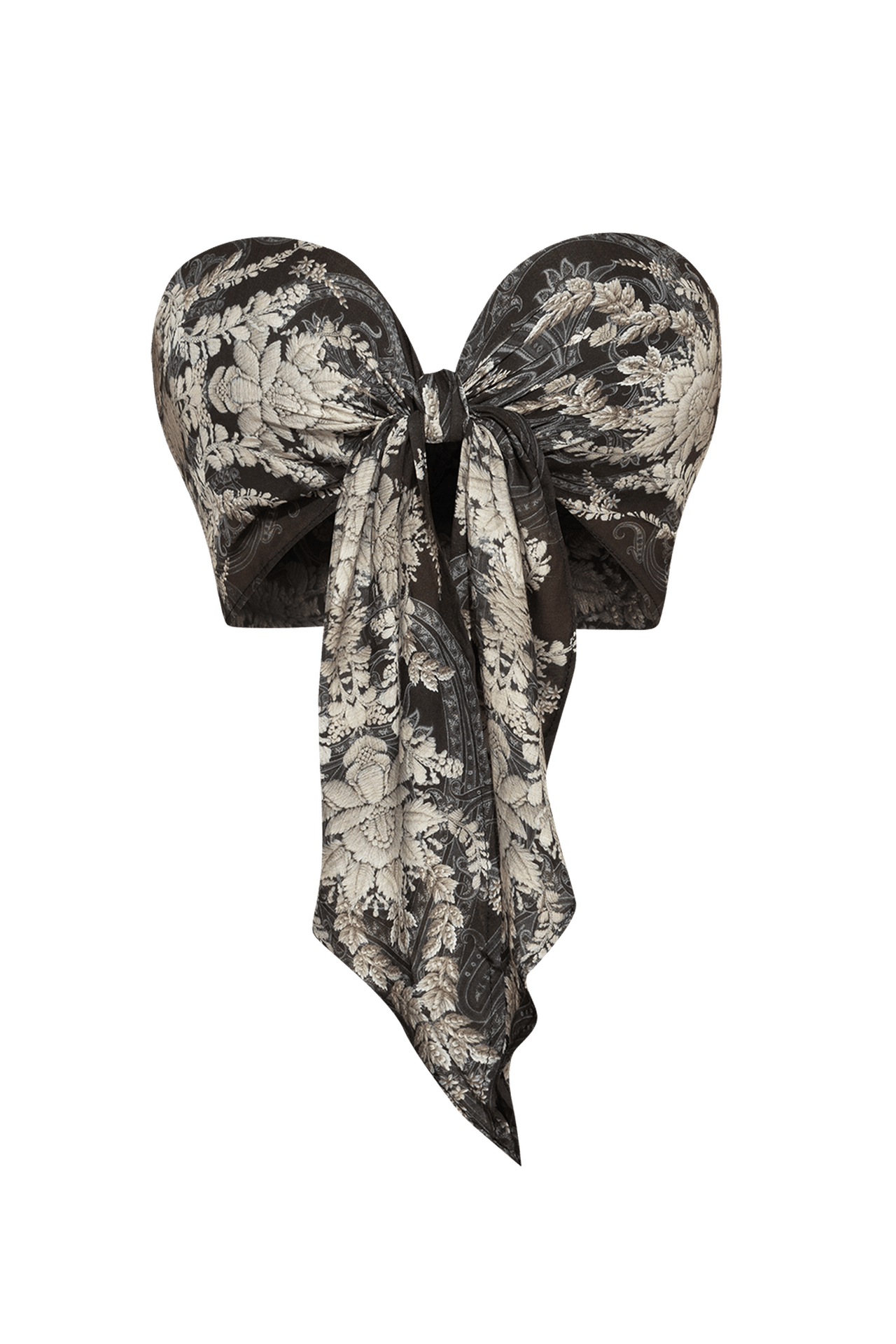 SILK VISKOSE SET OF PAREO AND SCARF - FROZEN LOTUS JIORO СЕТ ПАРЕО И ШАЛ ОТ ВИСКОЗА С КОПРИНА - FROZEN LOTUS JIORO