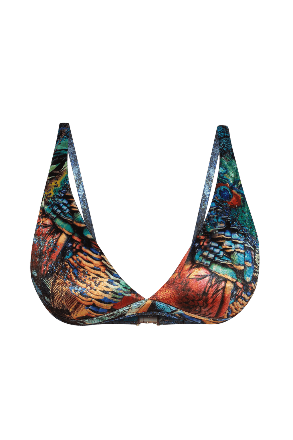 TRIANGLE TOP IN VELVET - AMAZONIA JIORO ГОРНИЩЕ ТИП ТРИЪГЪЛНИК ОТ КАДИФЕ - AMAZONIA JIORO