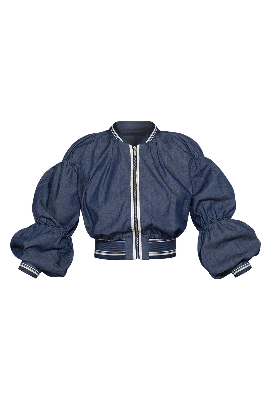 DENIM BOMBER JACKET - ESSENTIALS JIORO ДЕНИМНО ЯКЕ ТИП БОМБЪР - ESSENTIALS JIORO
