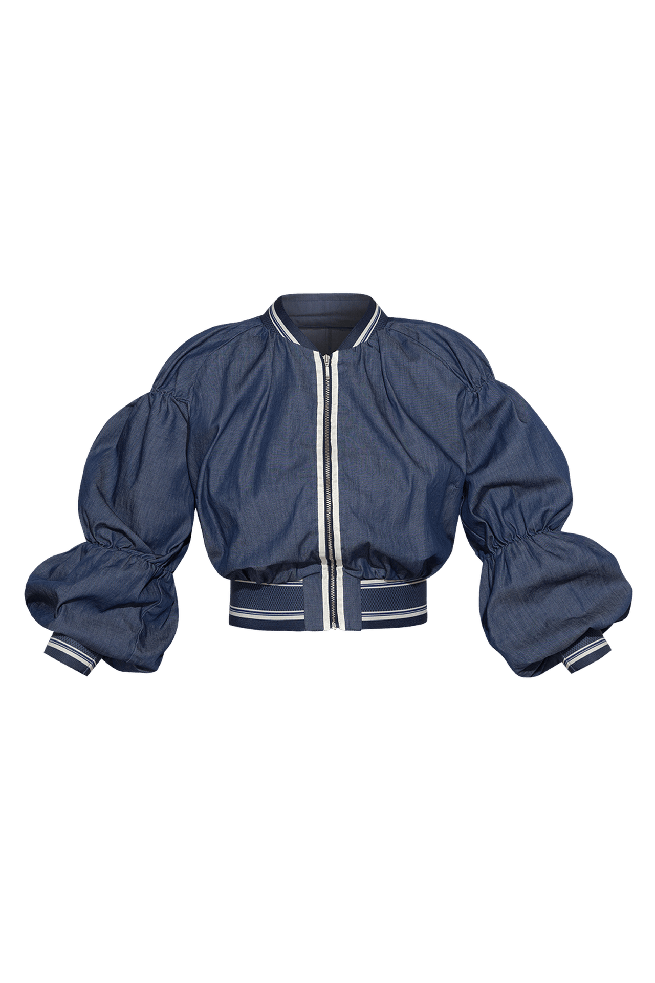 DENIM BOMBER JACKET - ESSENTIALS JIORO ДЕНИМНО ЯКЕ ТИП БОМБЪР - ESSENTIALS JIORO