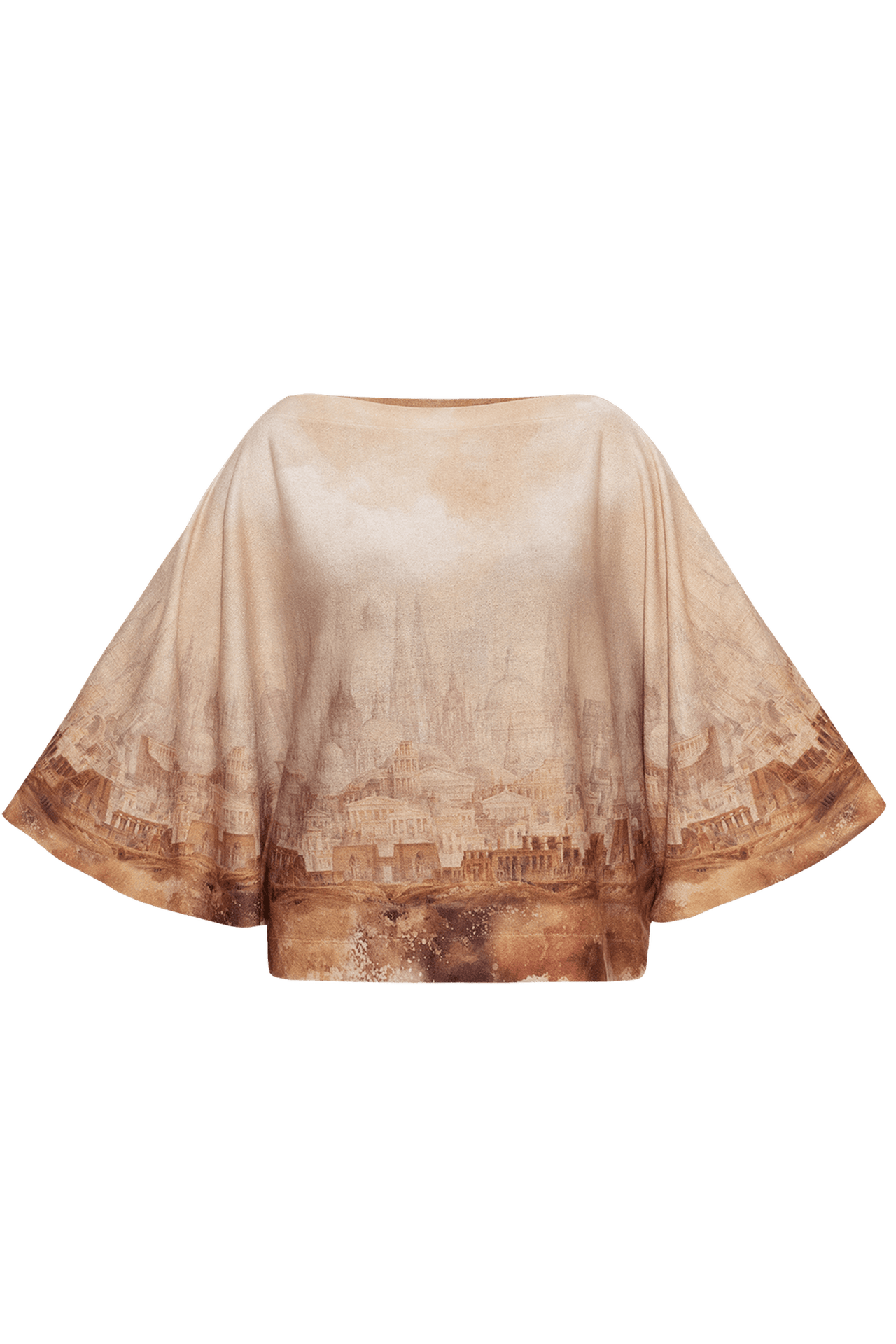 TUNIQUE AMPLE À MANCHES CHAUVE-SOURIS - ANCIENT TOWN