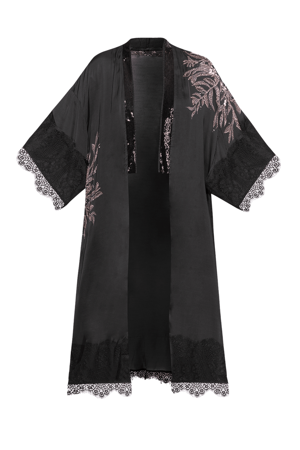 KIMONO EN VISCOSE - POUSSIÈRE D'ÉTOILES