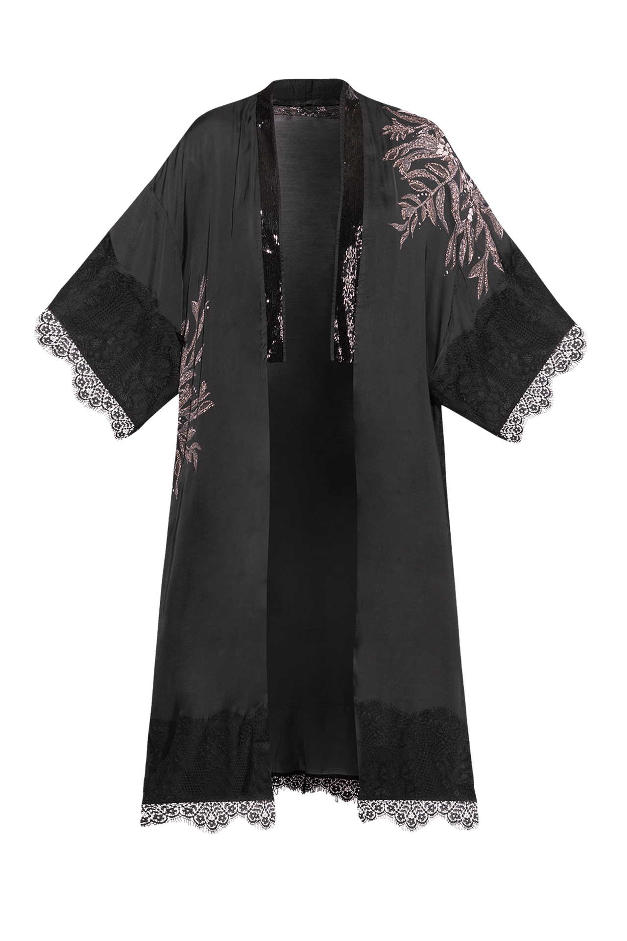 KIMONO EN VISCOSE - POUSSIÈRE D'ÉTOILES