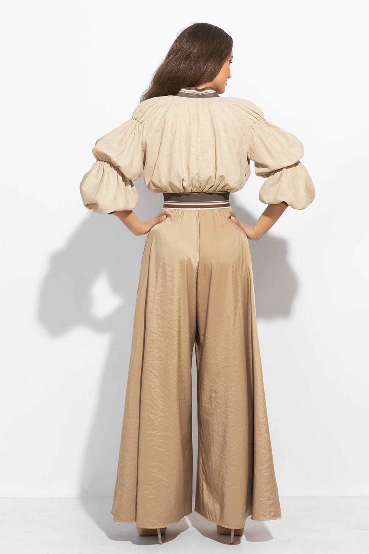 BLOUSON BOMBER EN LIN - ESSENTIELS