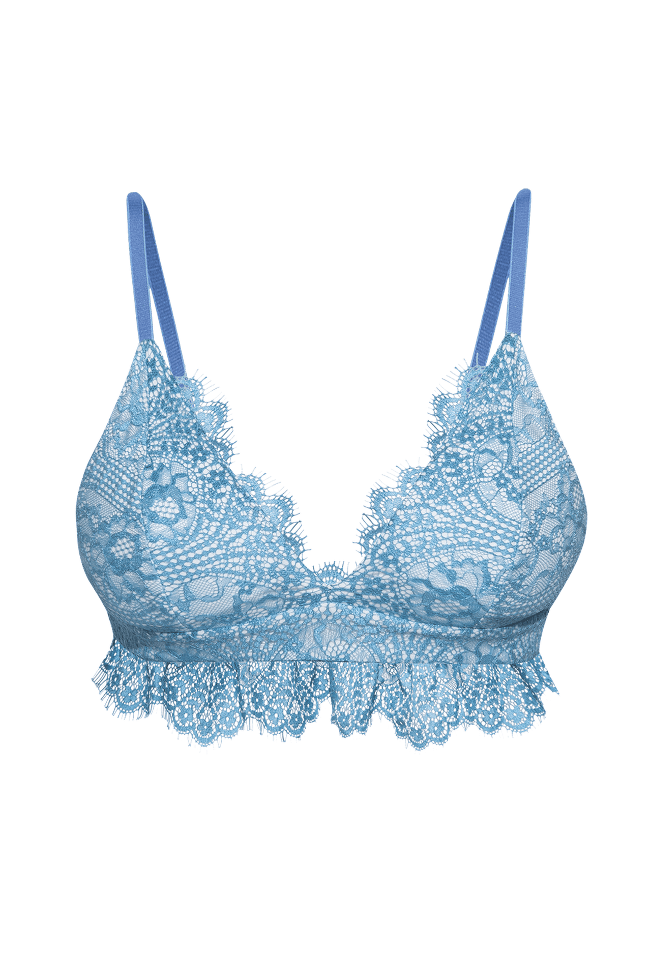 BLUE LACE TOP - ESSENTIALS