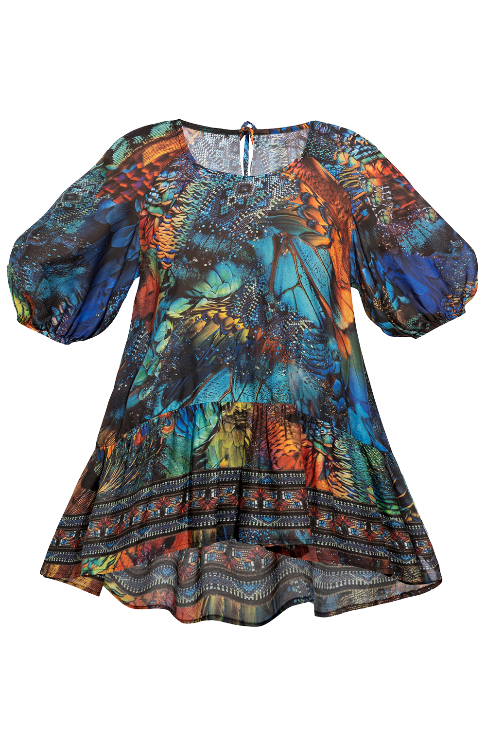 LOOSE CHIFFON SHIRT - AMAZONIA