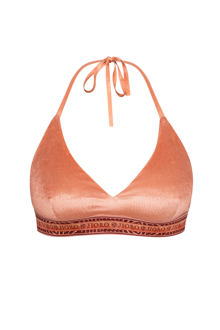 BUSTY SWIMSUIT TOP - PAPAYA BUTTERFLIES JIORO ГОРНИЩЕ НА БАНСКИ ОТ ЛИКРА - PAPAYA BUTTERFLIES JIORO