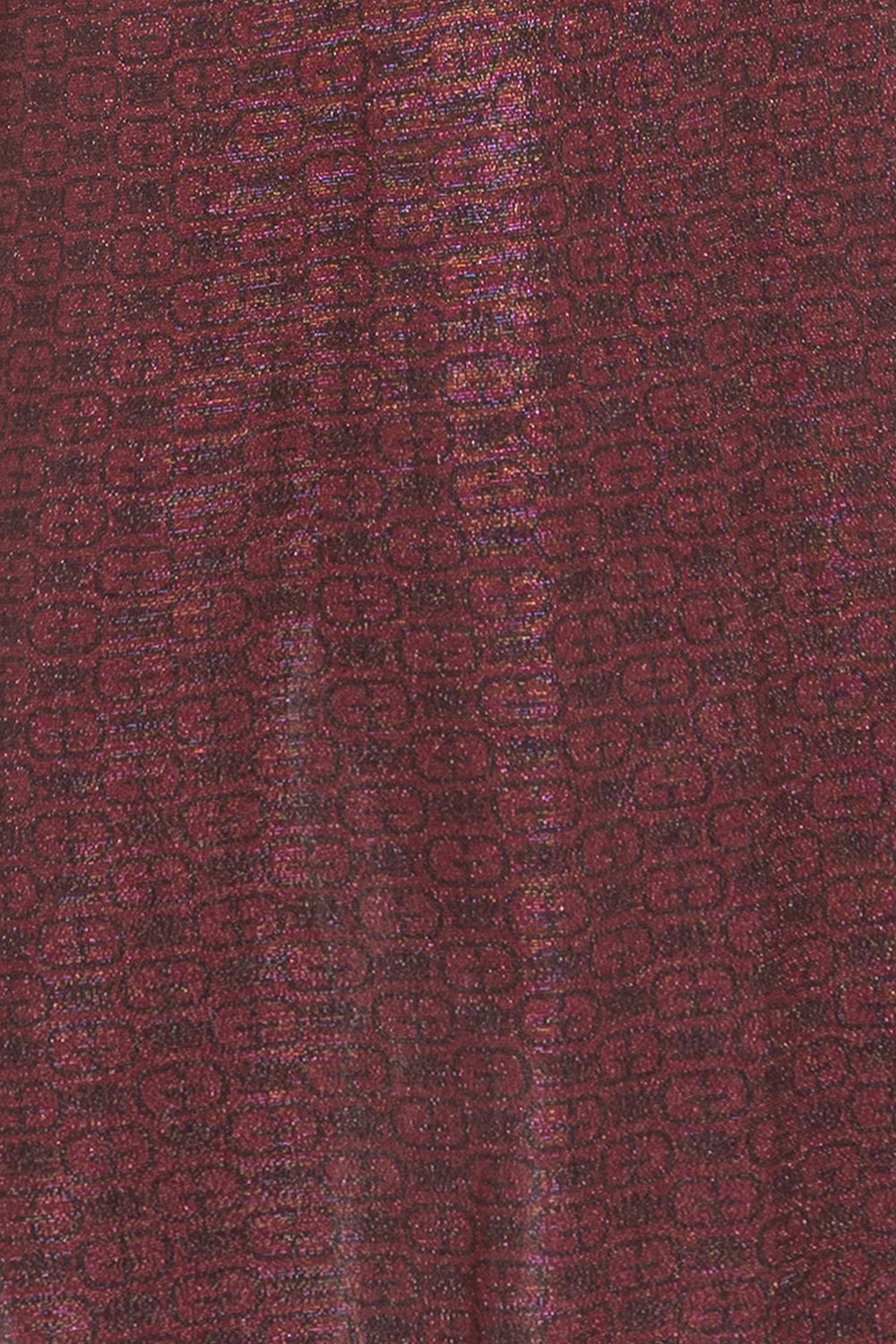 ASYMMETRIC LUREX DRESS WITH KNOT DETAIL AND FRONT DRAWSTRING - BURGUNDY LOGO JIORO АСИМЕТРИЧНА РОКЛЯ ОТ ЛУРЕКС С ВЪЗЕЛ - BURGUNDY LOGO JIORO