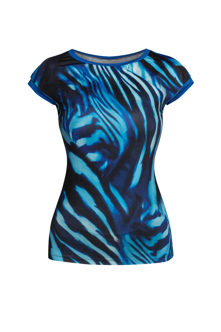 BASIC T-SHIRT - SHADES OF BLUE