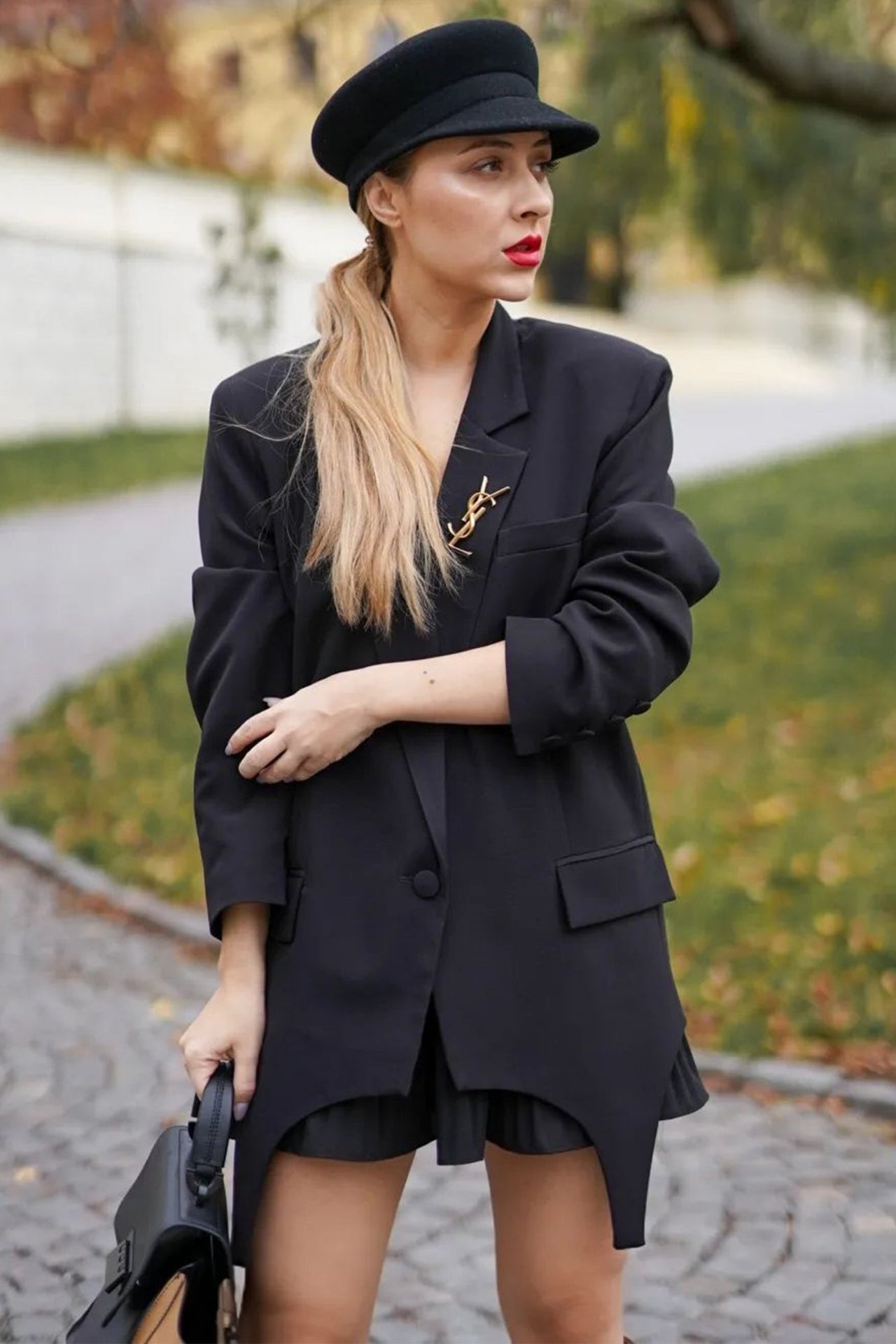 YVN POSH OVERSIZED BLAZER