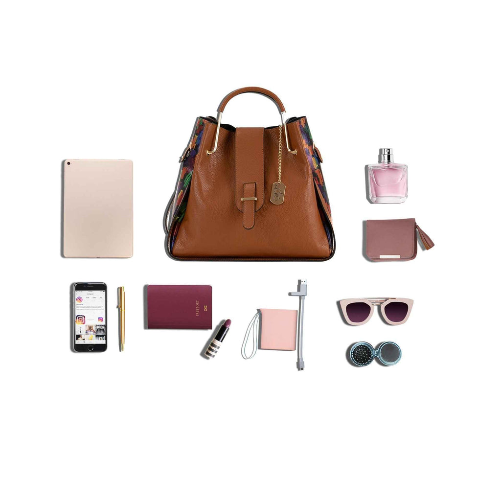 Anna Signature #015- WB390806-COGNAC (D17)