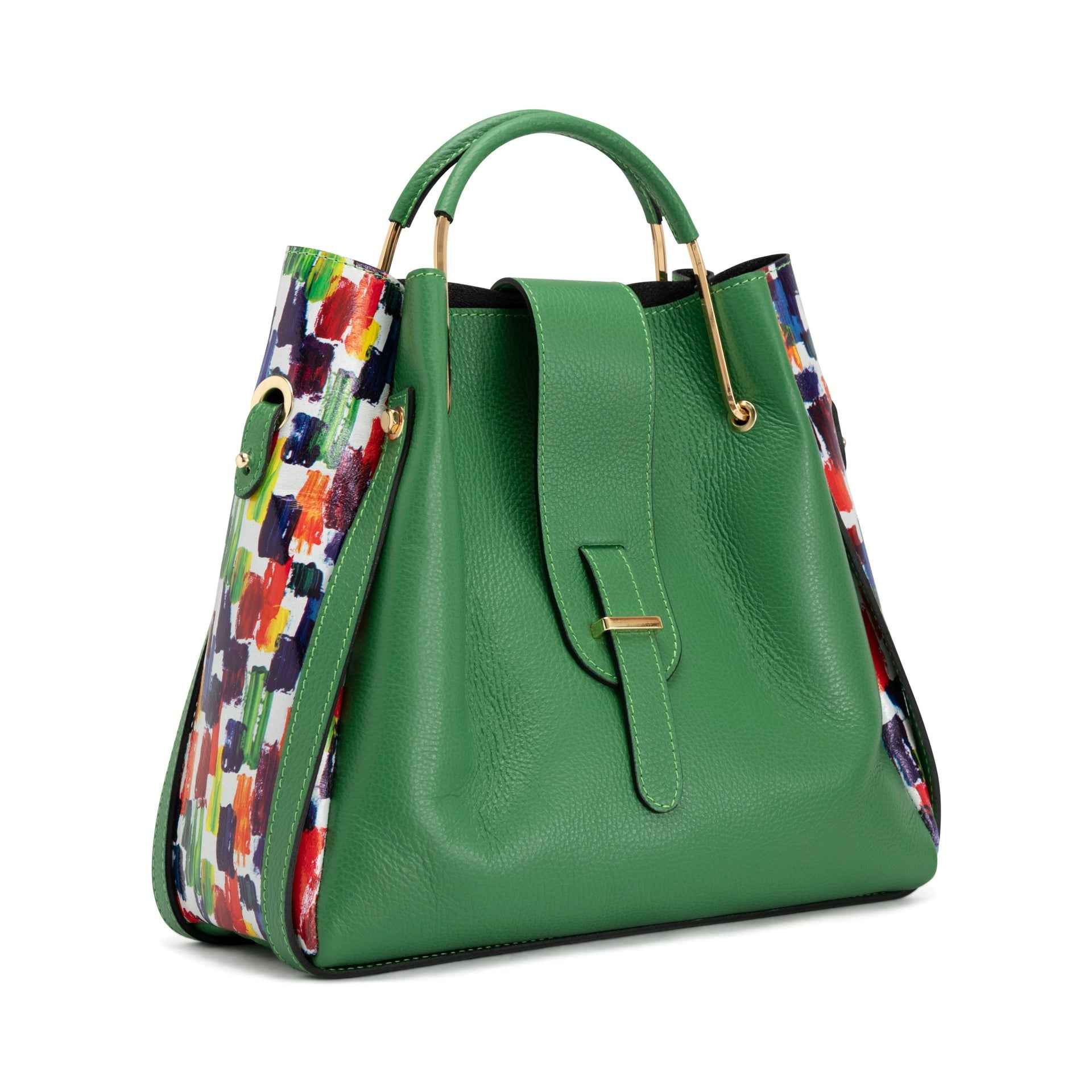 Anna Signature #016- WB390812-GREEN+WHITE