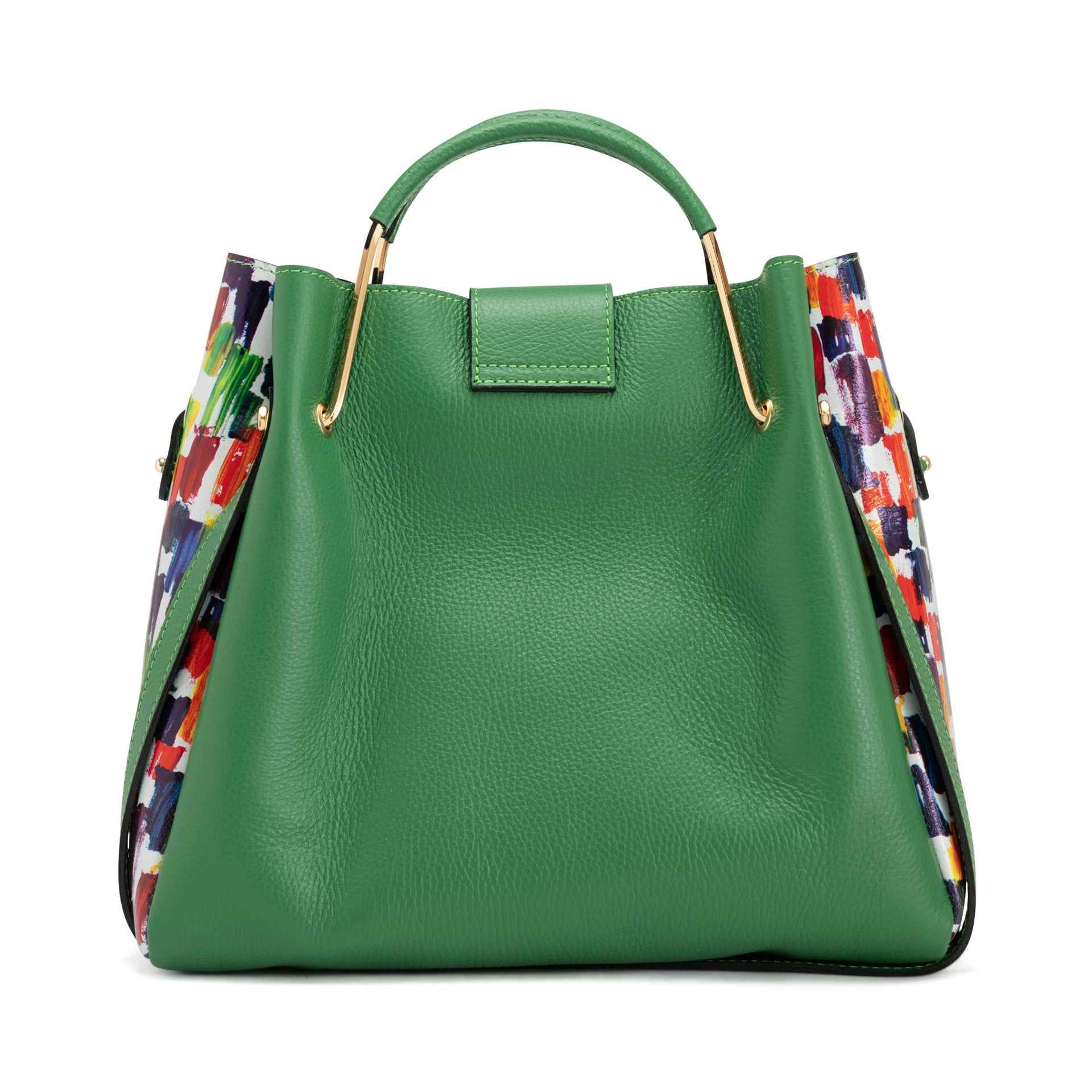 Anna Signature #016- WB390812-GREEN+WHITE