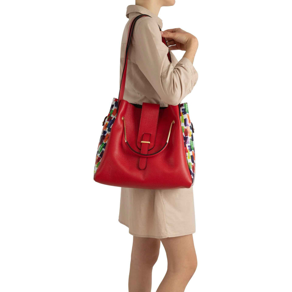Anna Signature #016- WB390812-RED+WHITE
