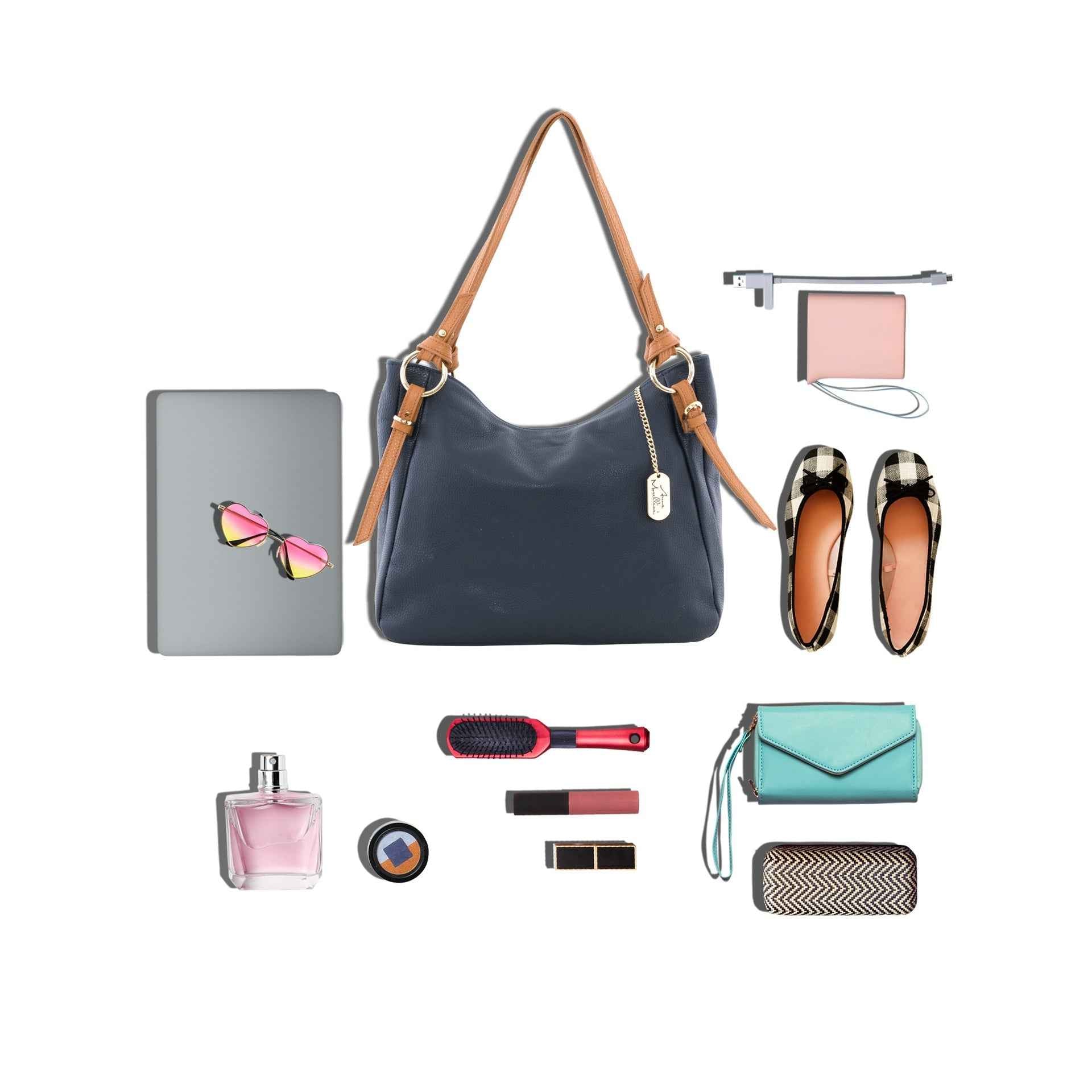 Gilda - WB390818-BLACK+COGNAC (D28+D17)