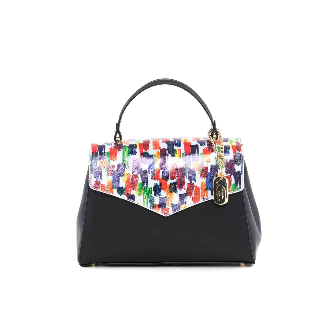 Anna Signature #017 - WB390822-BLACK (L218)+MULTIBRGHT WHITE