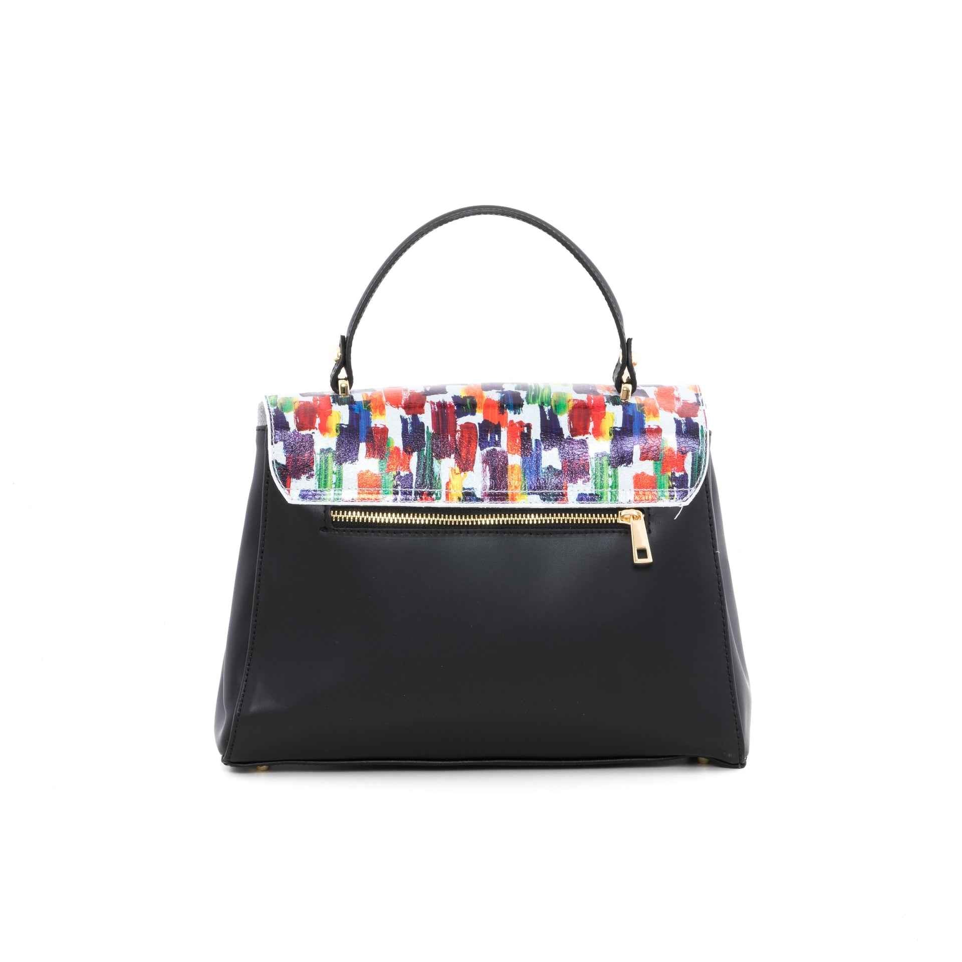 Anna Signature #017 - WB390822-BLACK (L218)+MULTIBRGHT WHITE