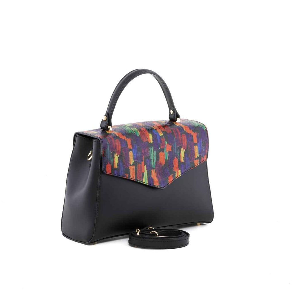 Anna Signature #18- WB390823-BLACK (L218)+MULTIBRGHT BLACK