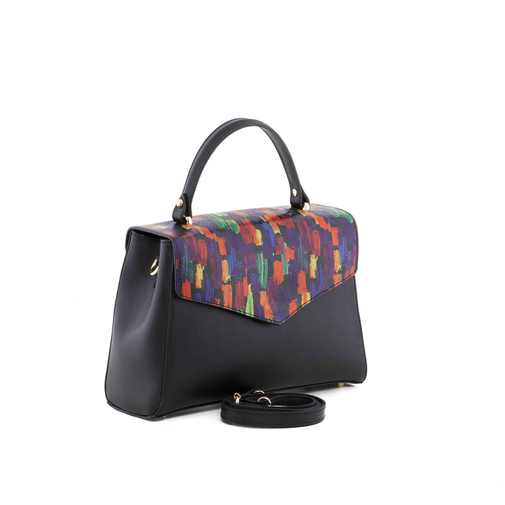 Anna Signature #018 - WB390823-BLACK (L218)+MULTIBRGHT BLACK